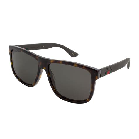 polarized sunglasses gucci|Gucci men's wayfarer polarized sunglasses.